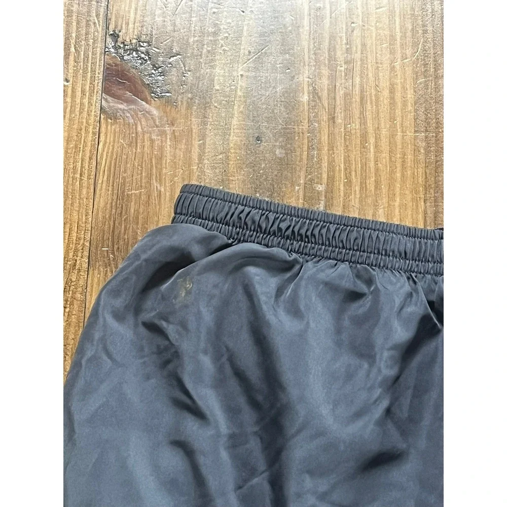 Calvin Klein Performance Womens Gray Lime Green Running Shorts Dolphin Hem Small